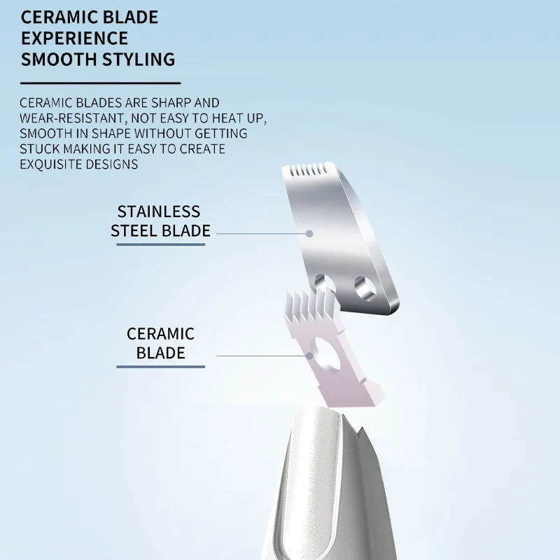 Waterproof LED Pet Grooming Trimmer