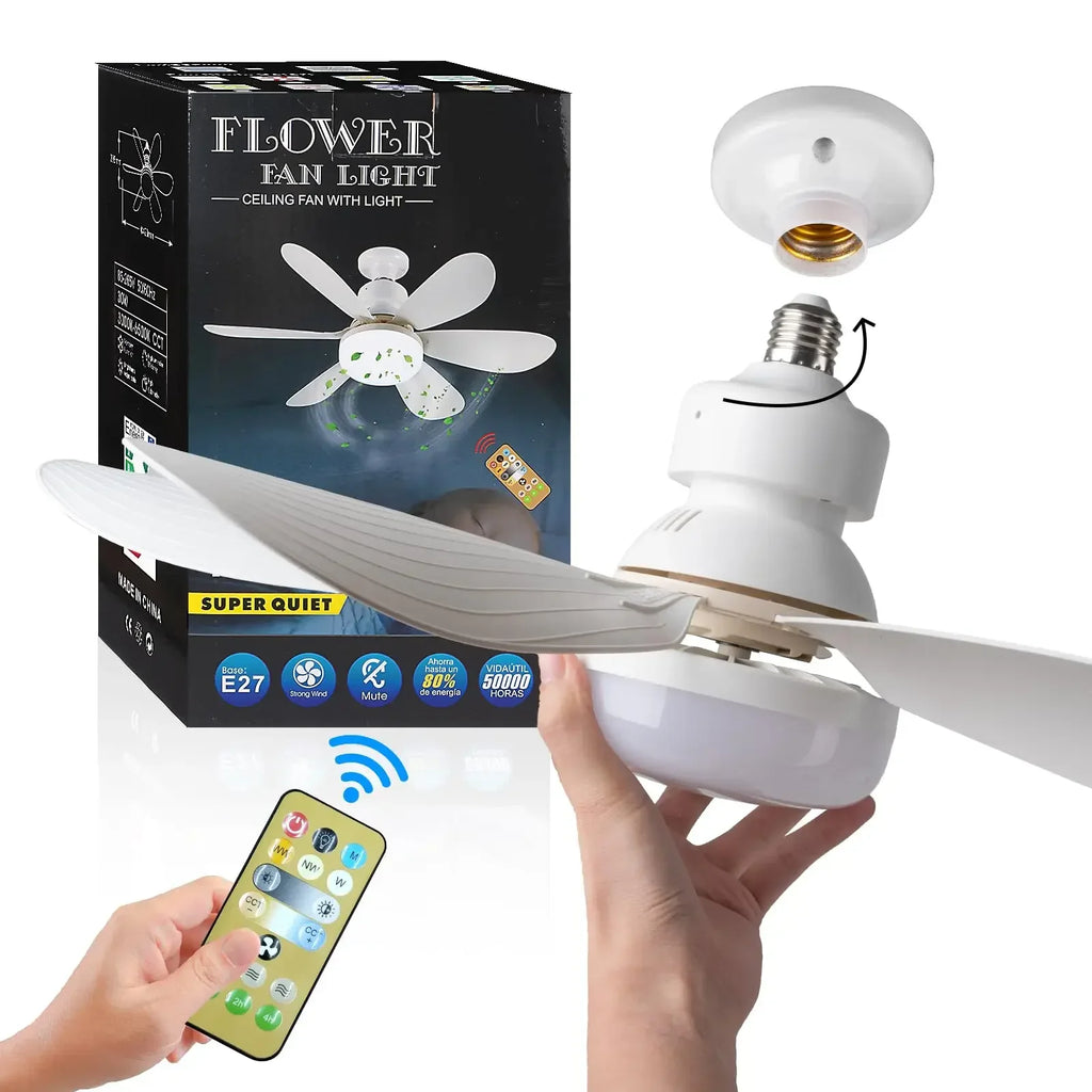 LED 40W Remote Ceiling Fan Light