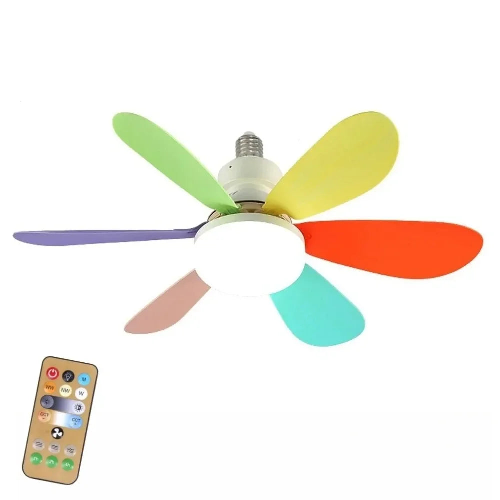 LED 40W Remote Ceiling Fan Light