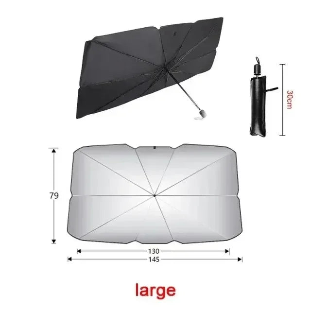 UV-Reflective Car Sunshade - Large