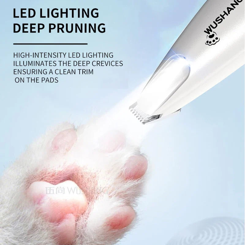 Waterproof LED Pet Grooming Trimmer