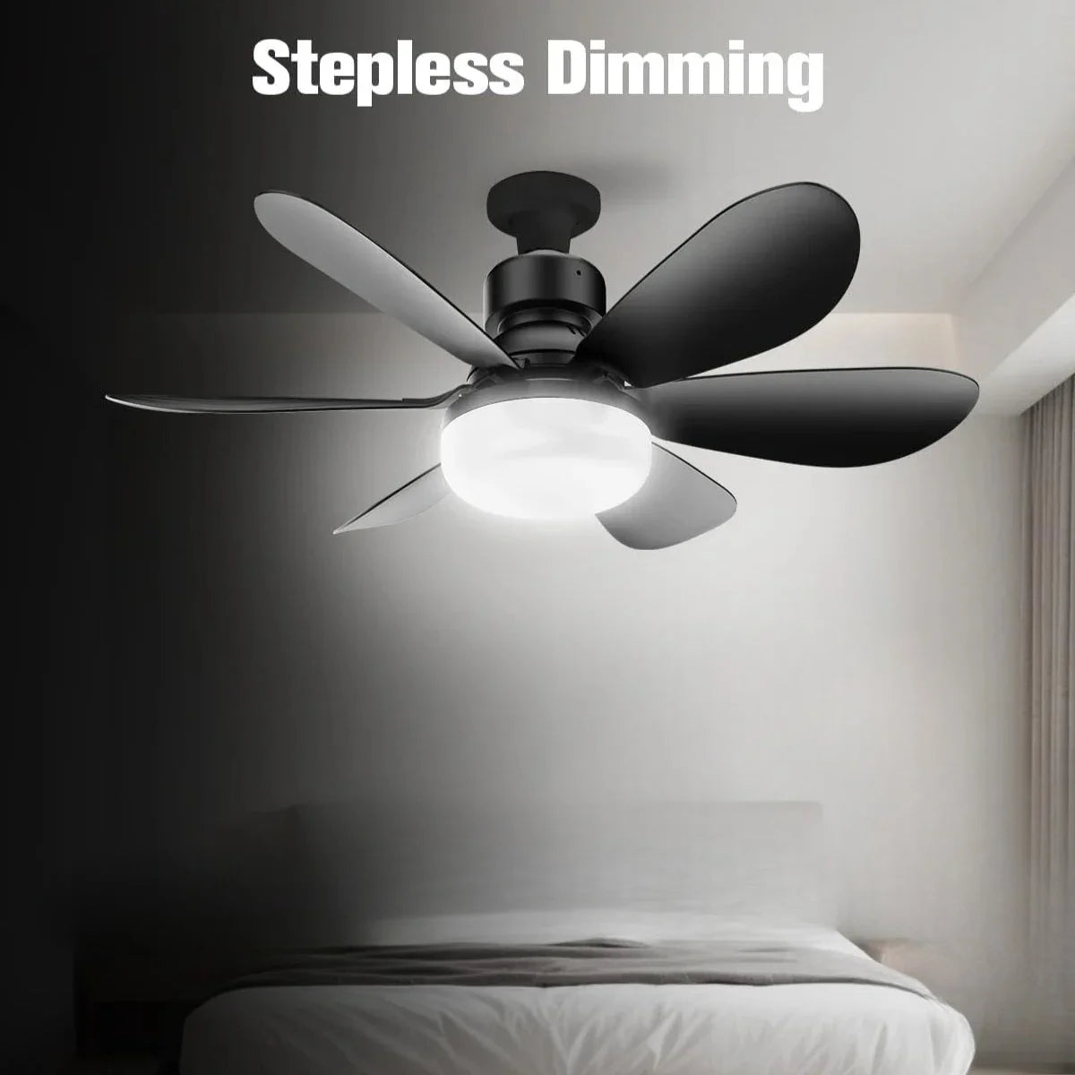 LED 40W Remote Ceiling Fan Light