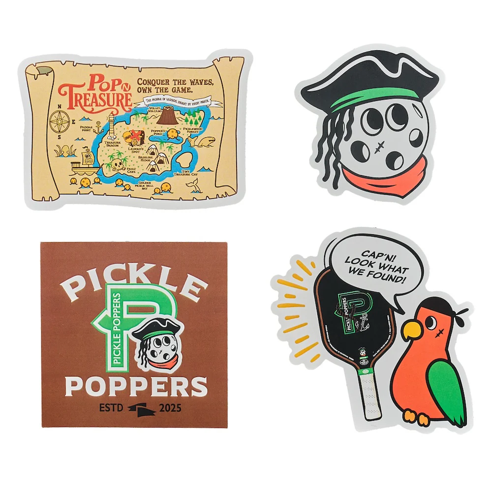Pickle Poppers POP N Treasure Pickleball Paddle