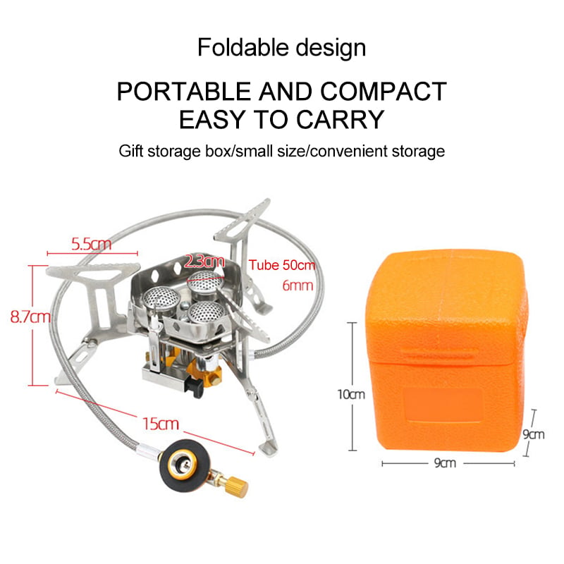 5800W Windproof Camping Gas Burner