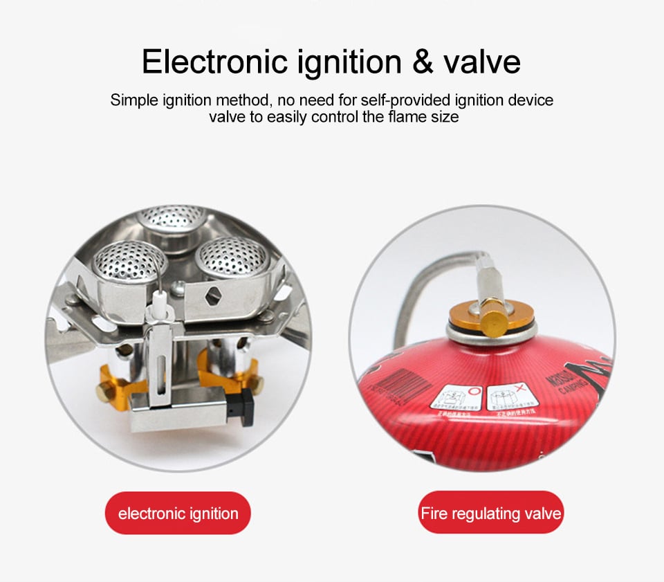 5800W Windproof Camping Gas Burner