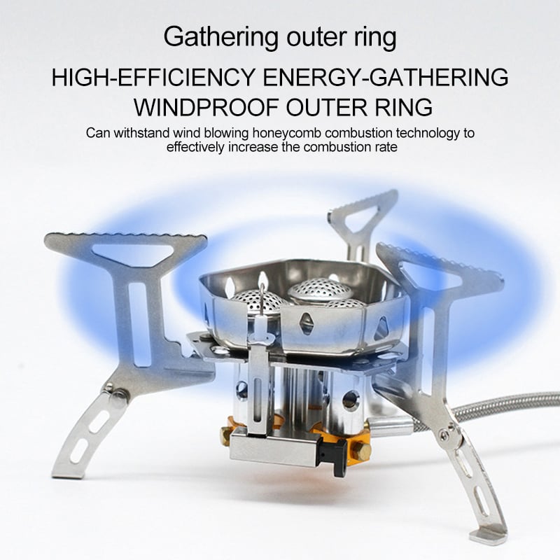 5800W Windproof Camping Gas Burner